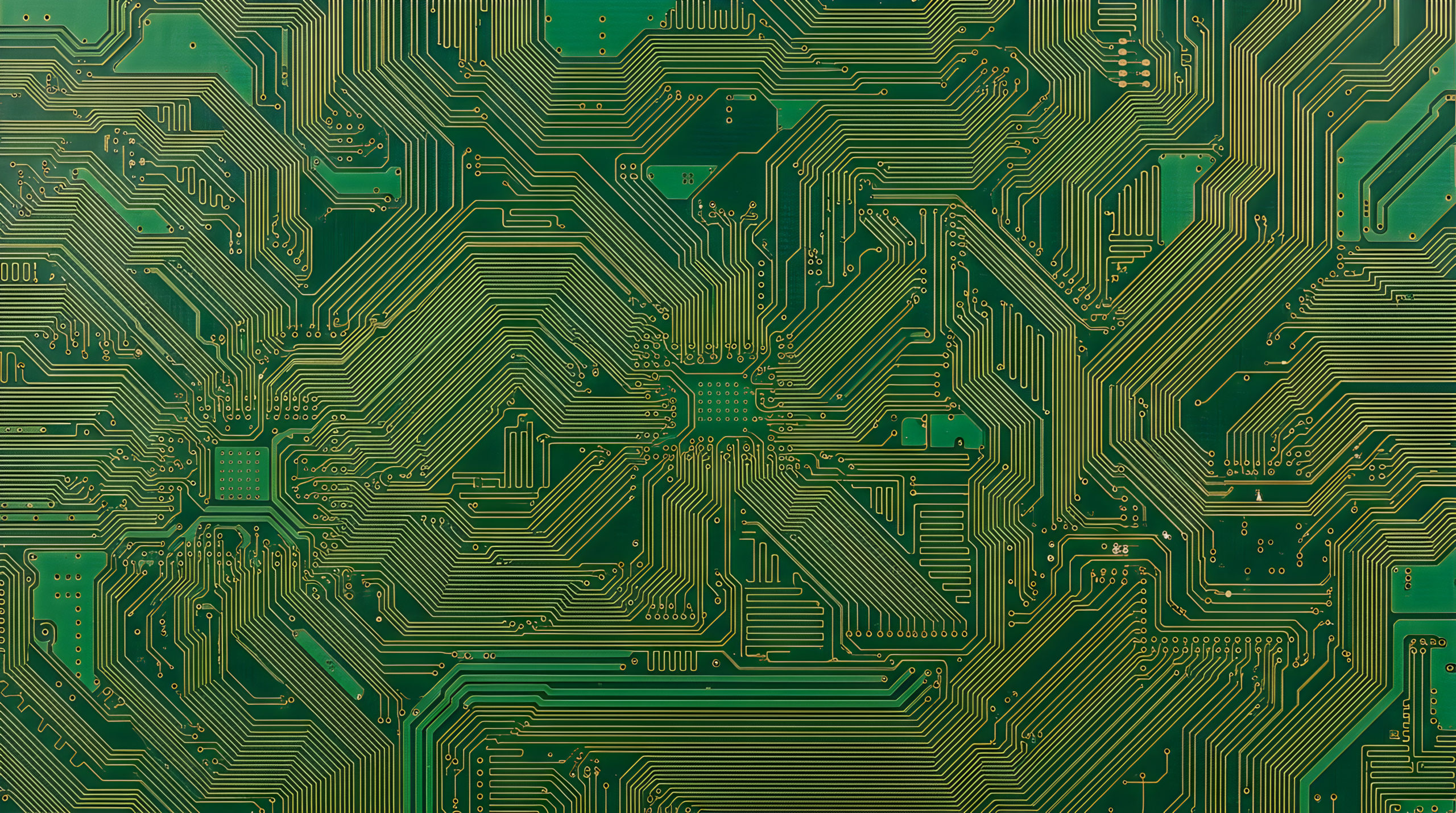 refurbished laptops green motherboard background